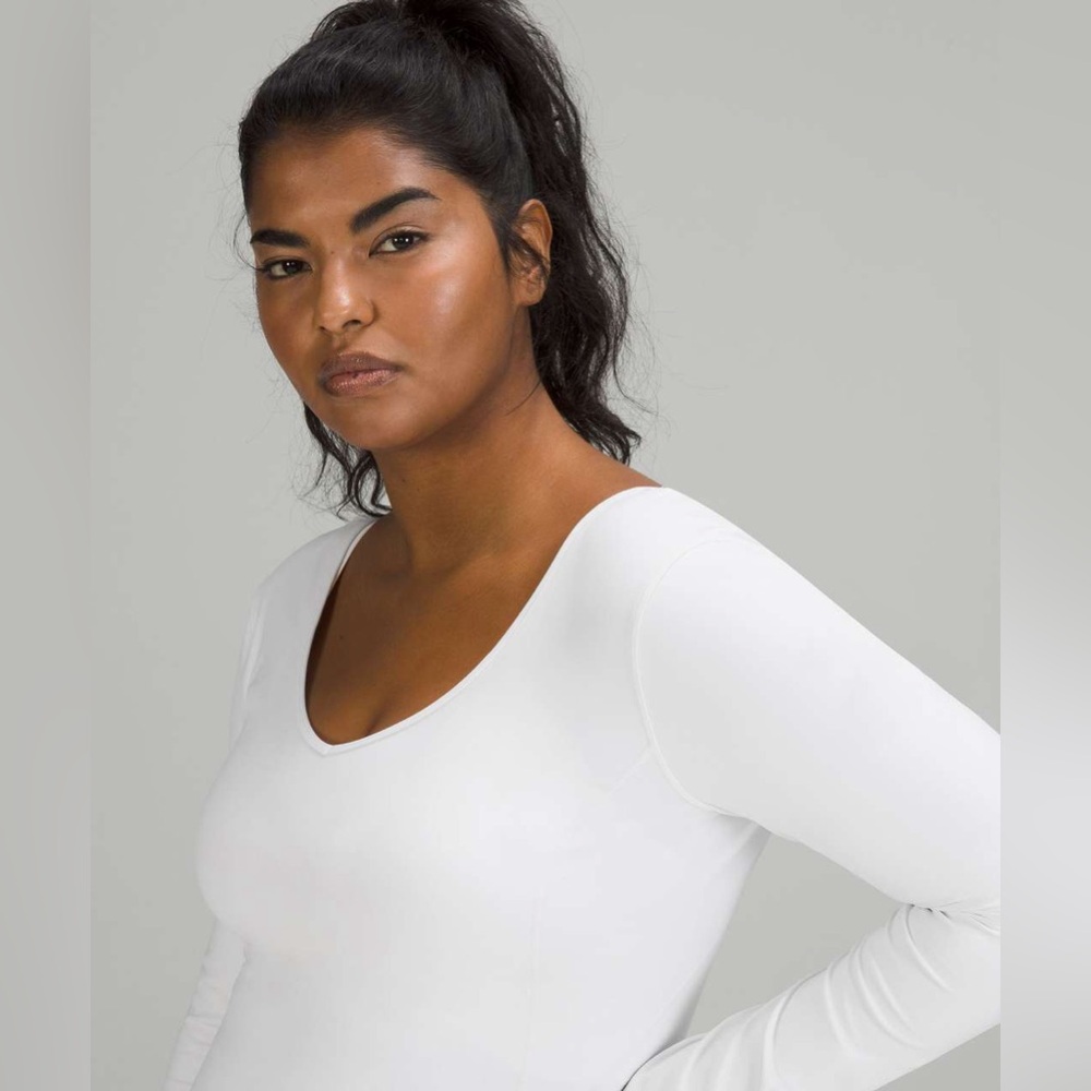 Lululemon Align Long Sleeve Shirt White Size 8